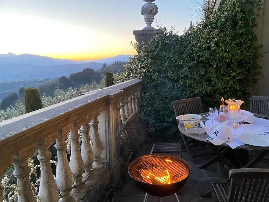 Apartament Villa Paradiso,Stunning Views Ac Heated Pool Coreglia Antelminelli Włochy