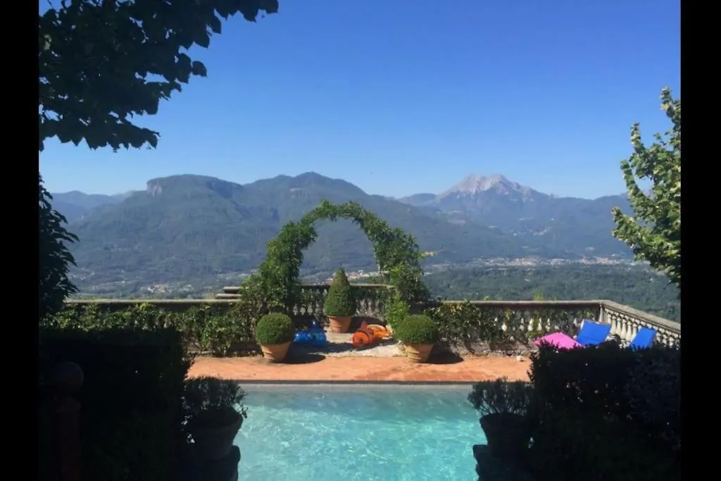 Villa Paradiso,Stunning Views Ac Heated Pool Coreglia Antelminelli